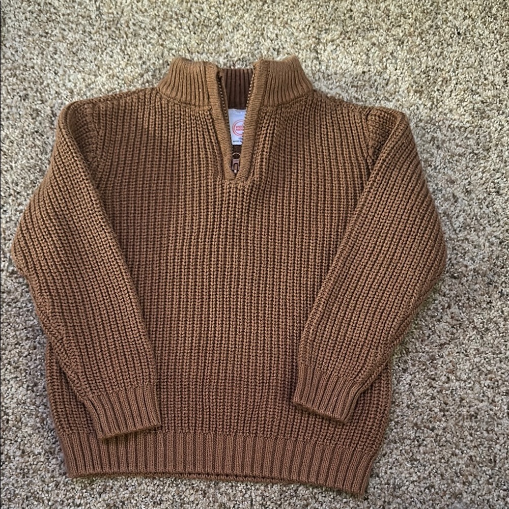 Toddler Brown Sweater